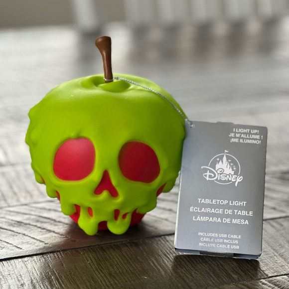 Disney Other - Disney Tabletop Light - Evil Queen Poison Apple - Disney Parks 2025